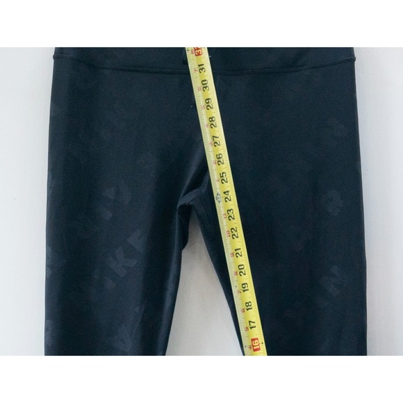 Nike Dry Air Women's 7/8 Tight Fit Running Tights  Black Size XL - Picture 5 of 8